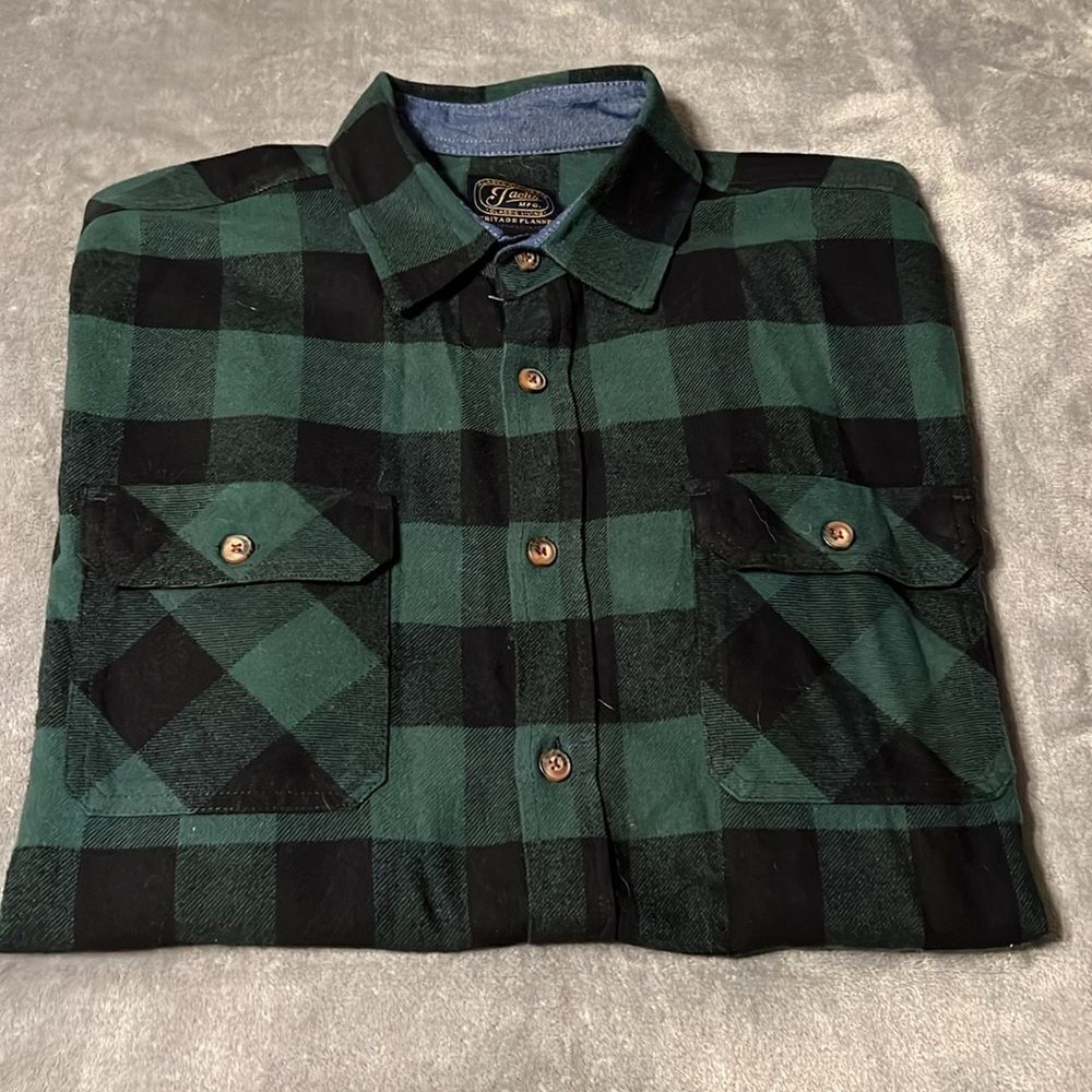 Jach’s Heritage Flannel Men’s Plaid Shirt